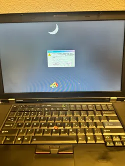 My Windows XP laptop locked - with Dogz in Guard Dog Mode